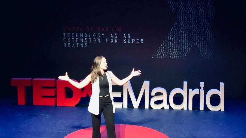 Marta At The Tedx Small Gallery Image